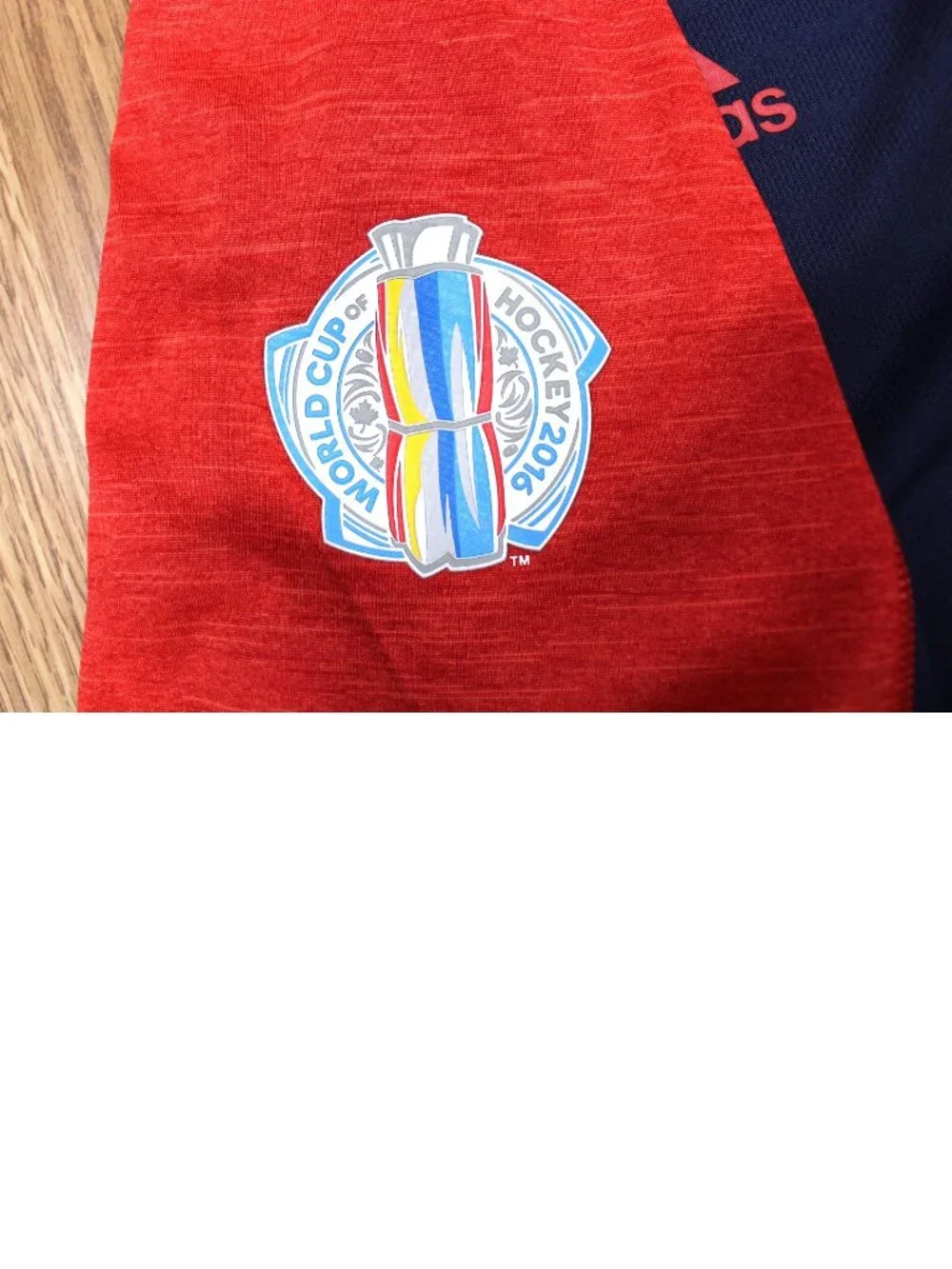 USA HOCKEY TEAM WORLD CUP 2016 REGULAR FIT 100% COTTON SHIRT Sz X-LARGE, XL